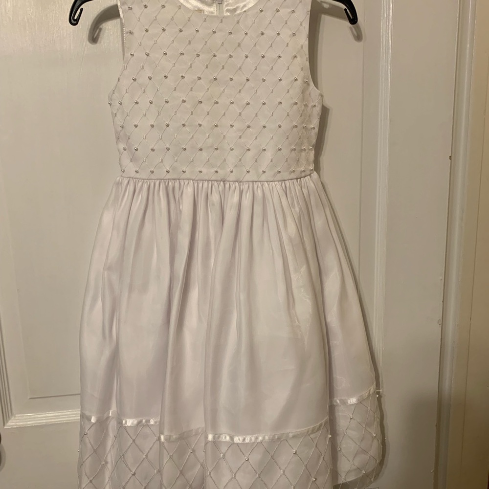 American Princess White Dress size 7